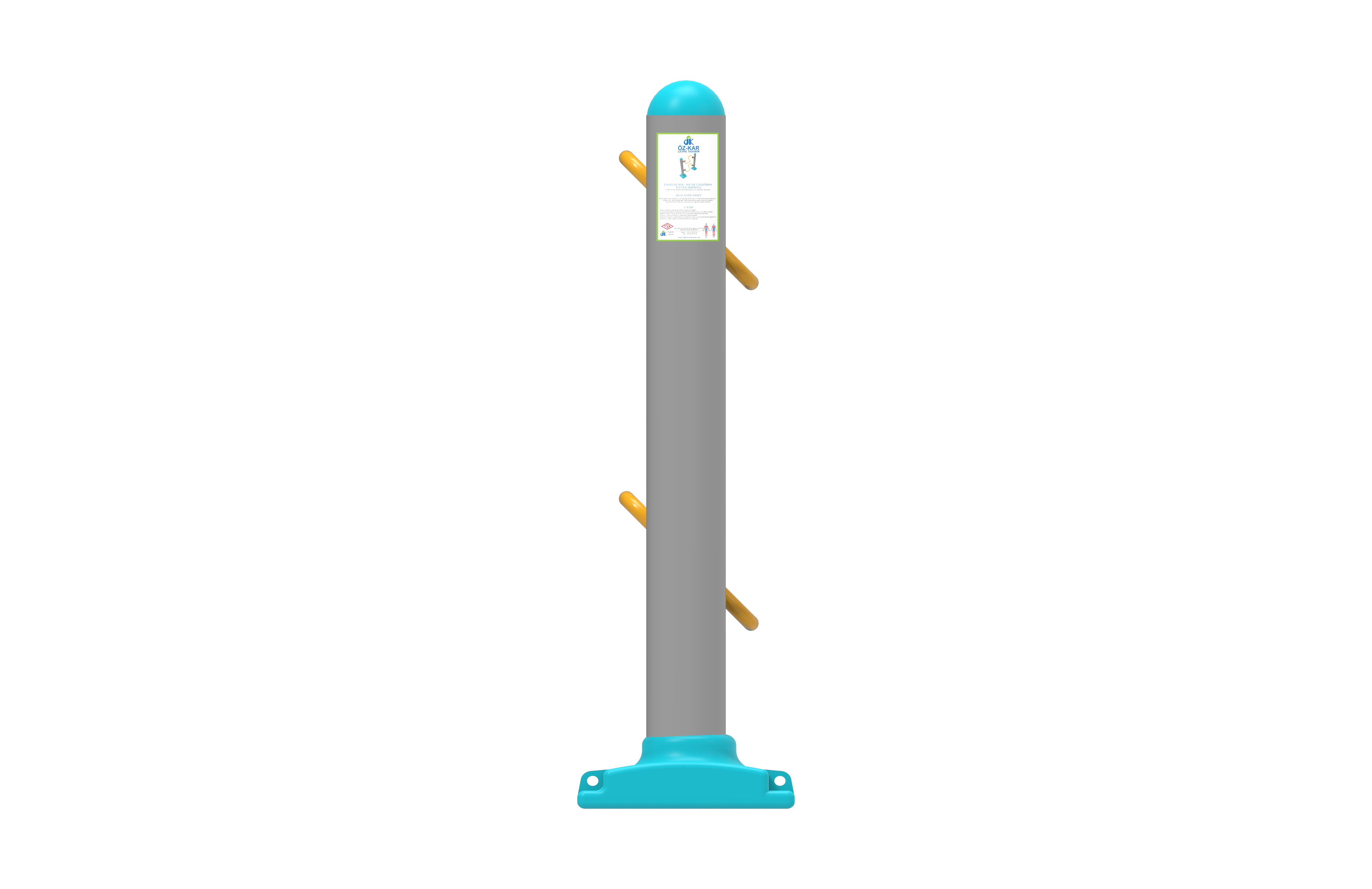 Engelsiz Ayak Kol Calistirma Aleti EFT-501 | Dış Mekan Spor Aletleri | Erse Kent Mobilyaları